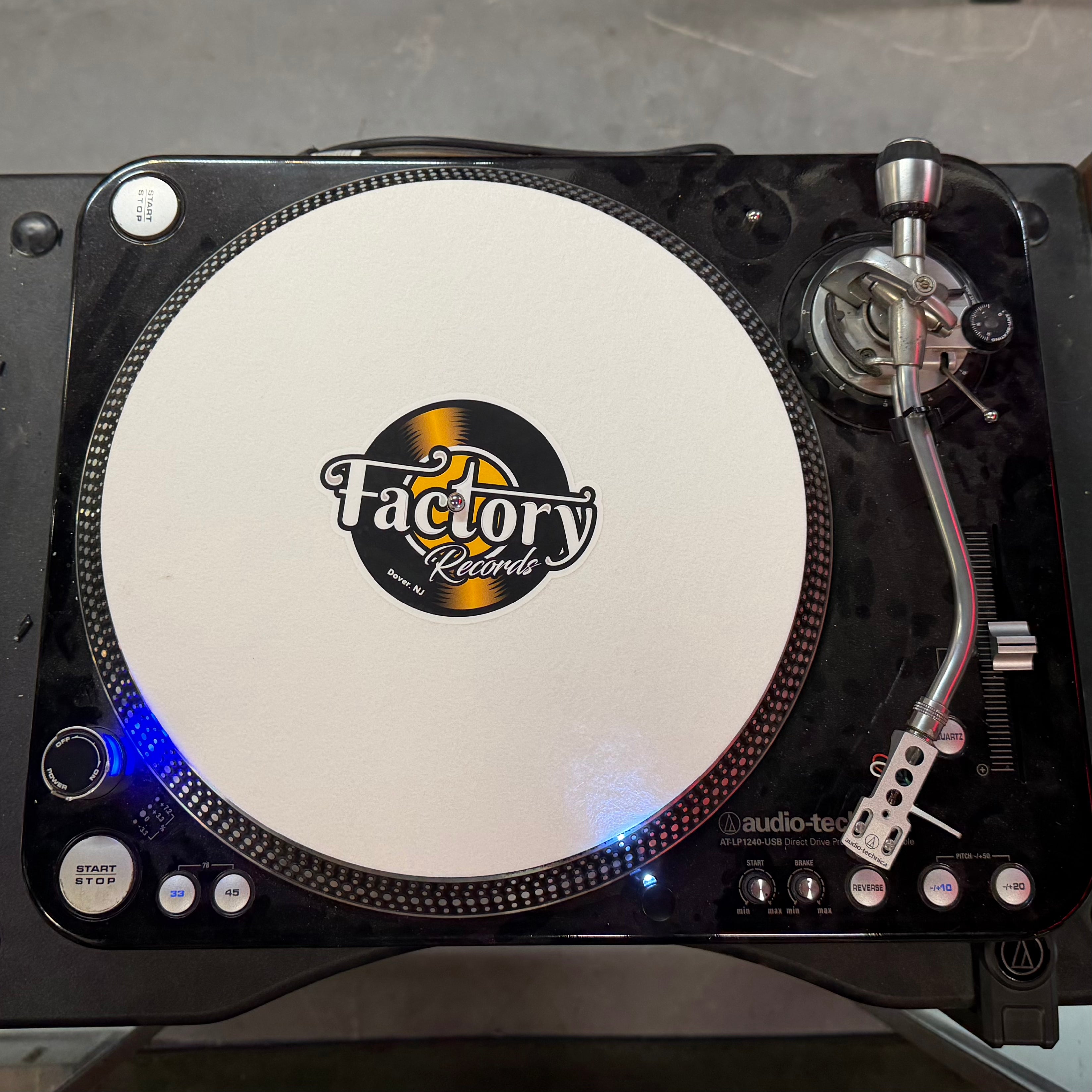 Factory Records Slipmats