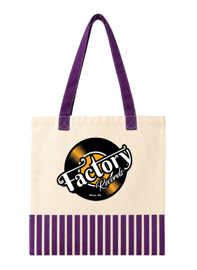 Factory Records Limited Edition Mini CD/Cassette Canvas Bag (Available November 1st)