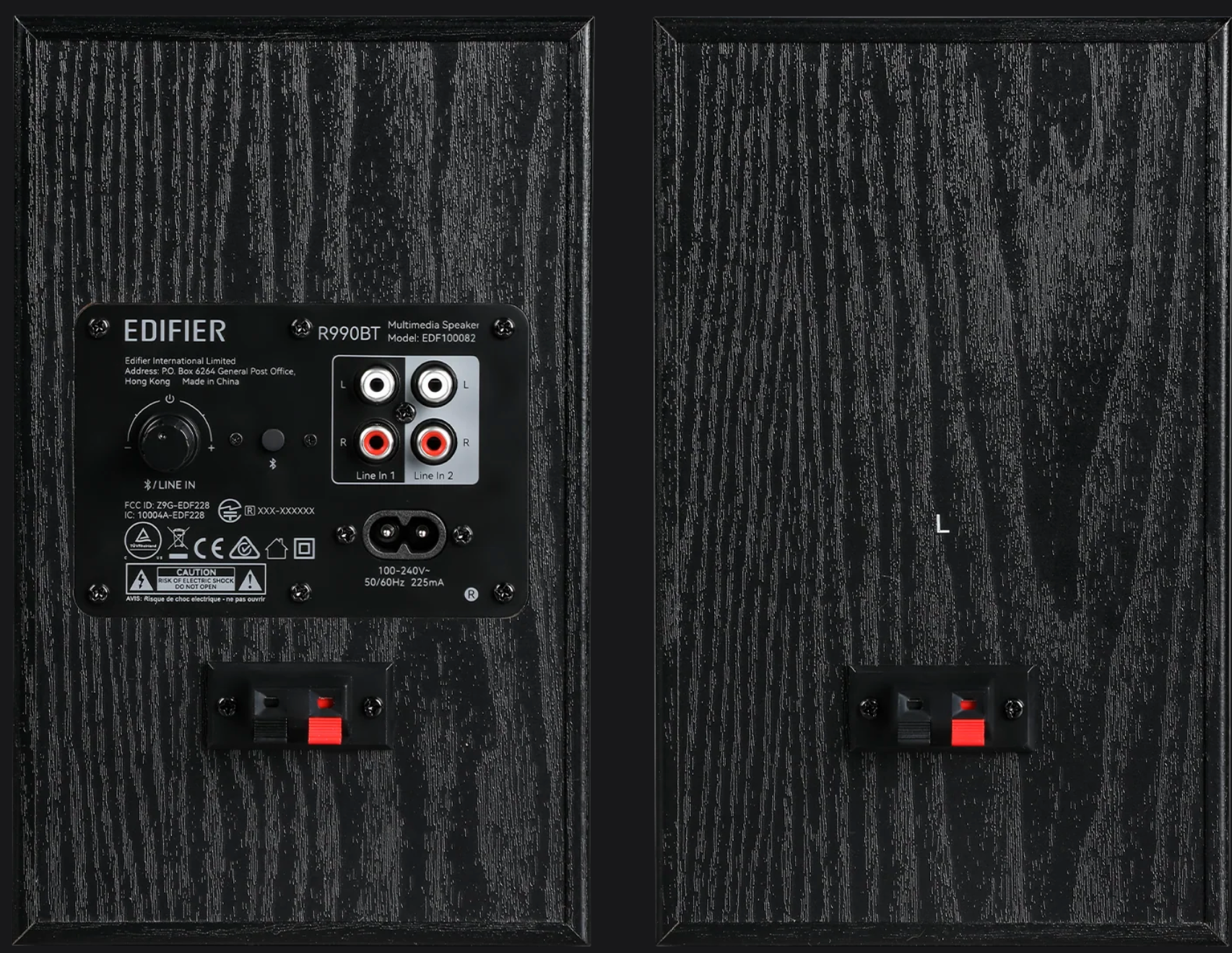 New - Edifier R990BT 2.0 Black Powered Speakers Bluetooth Speakers