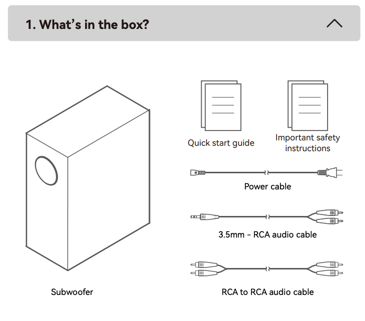 New - Edifier T5s Black Powered Subwoofer