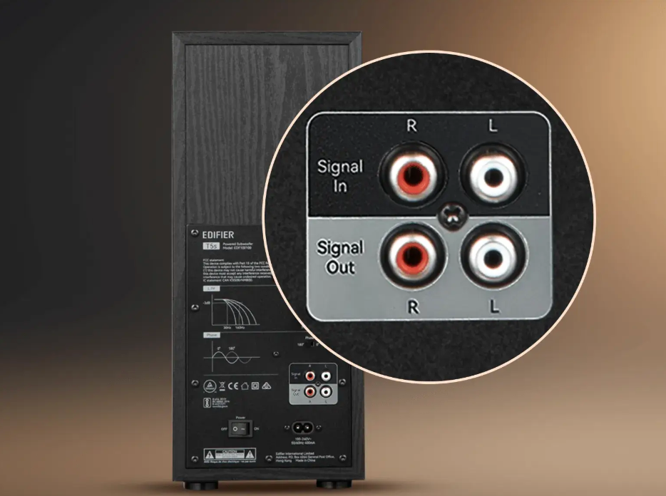 New - Edifier T5s Black Powered Subwoofer