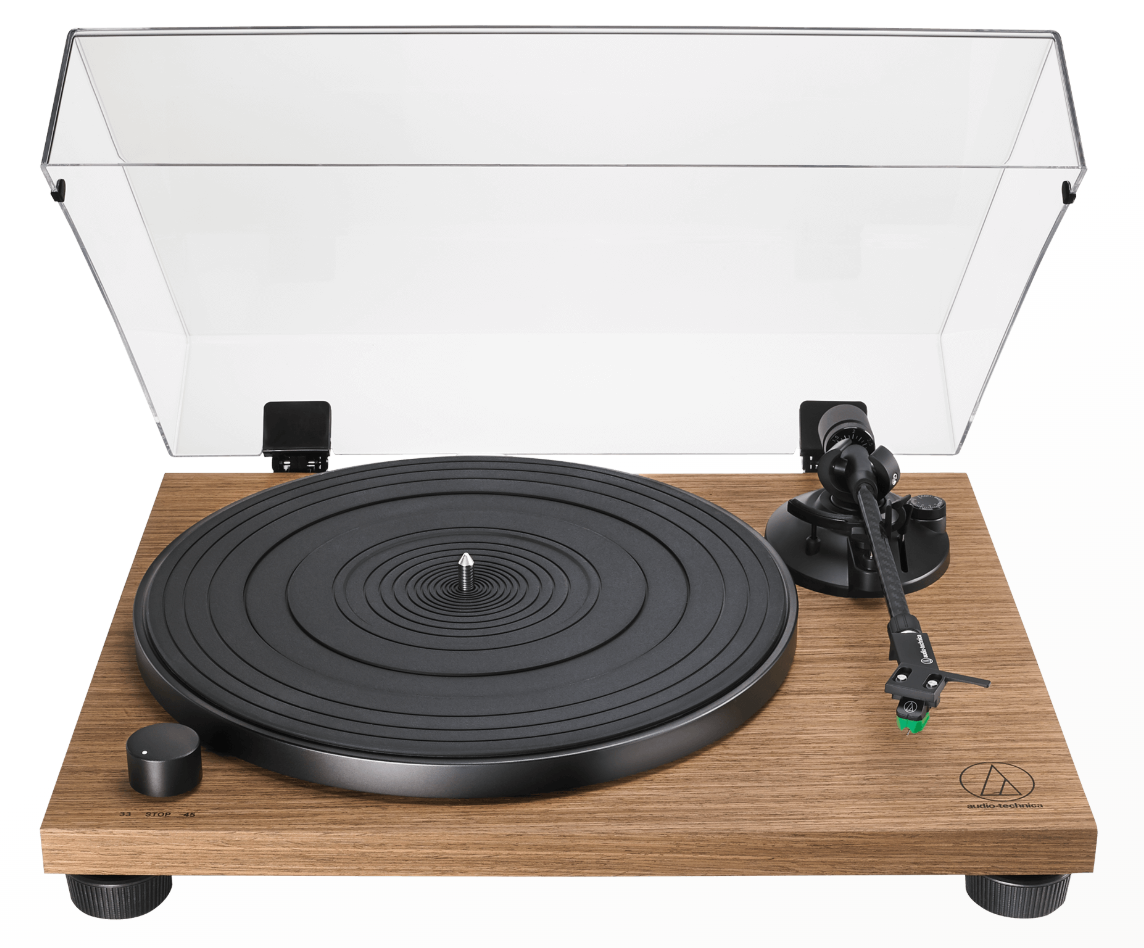 New - Audio Technica AT-LPW40WN Fully Manual Belt-Drive Turntable