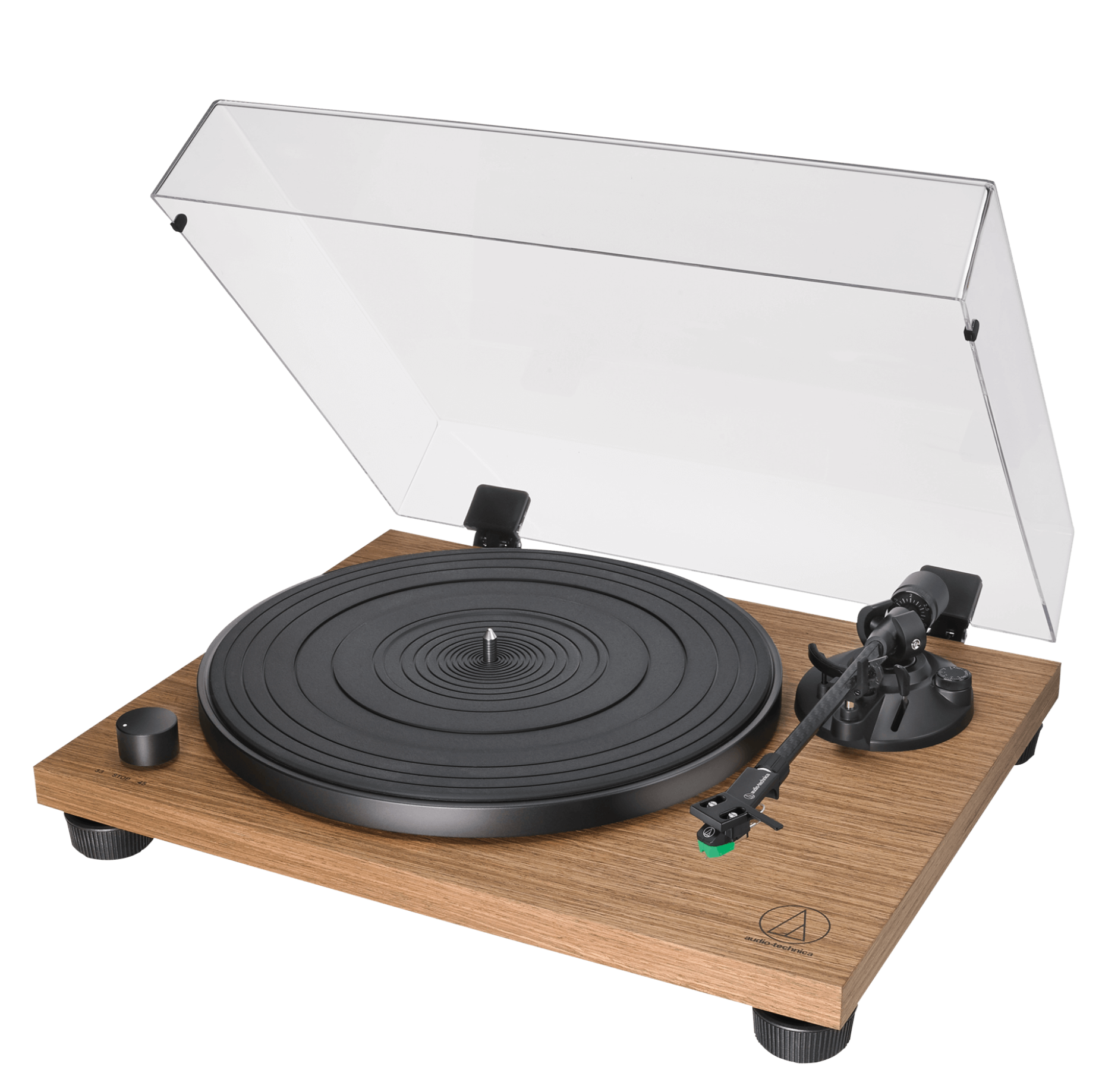 New - Audio Technica AT-LPW40WN Fully Manual Belt-Drive Turntable