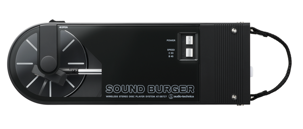 New - Audio Technica AT-SB727 Sound Burger - Portable Bluetooth Turntable