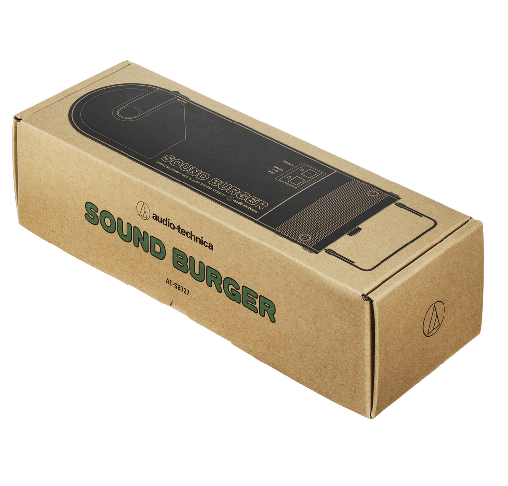 New - Audio Technica AT-SB727 Sound Burger - Portable Bluetooth Turntable