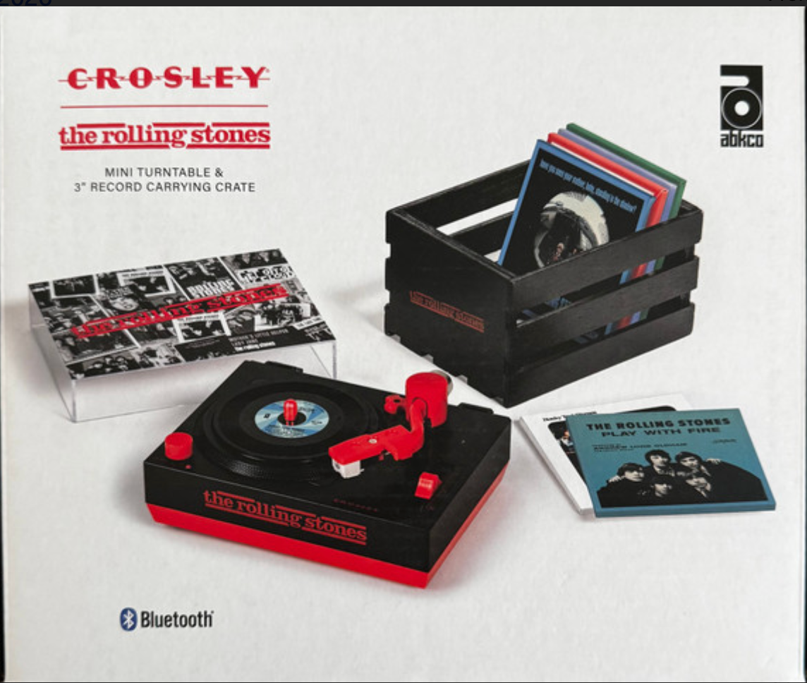 The Rolling Stones – RSD 3" Mini Turntable Collection