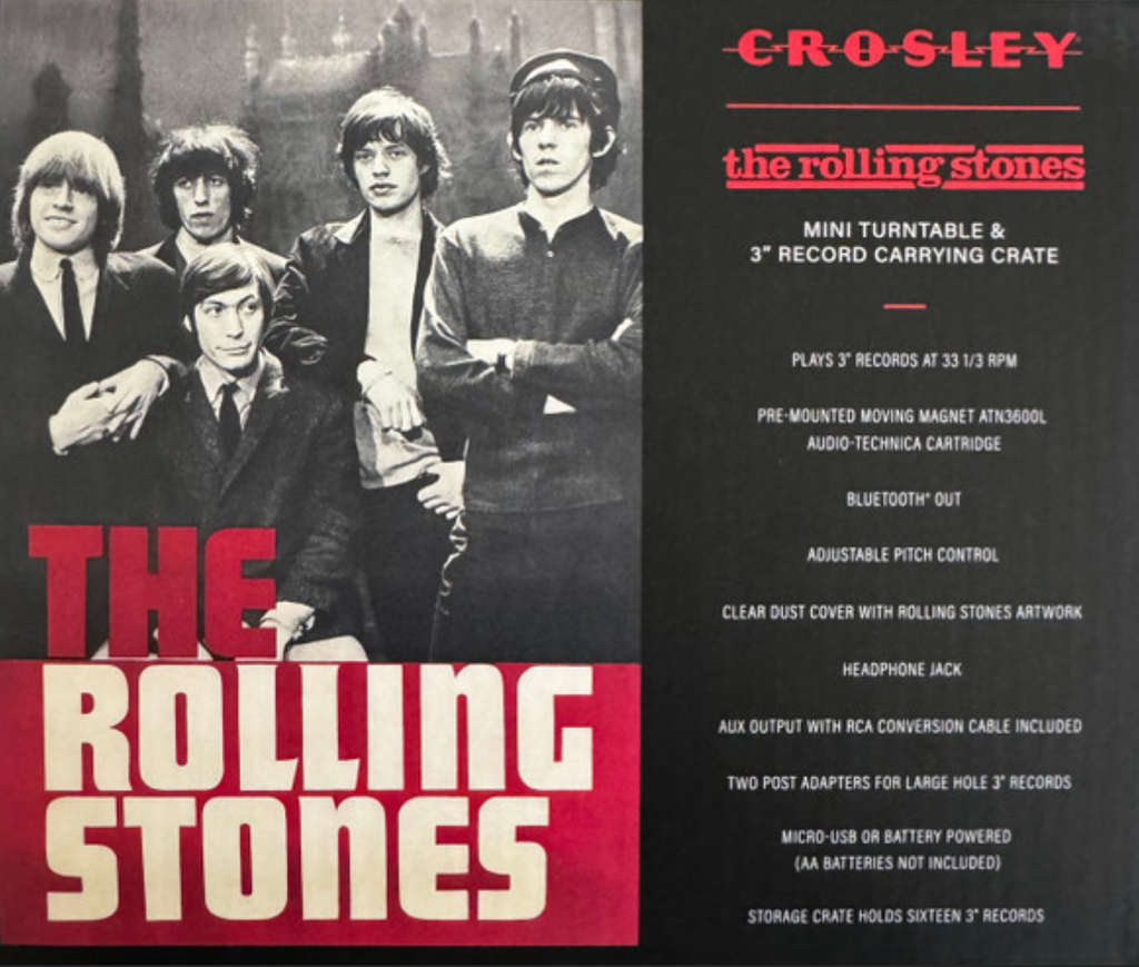 The Rolling Stones – RSD 3" Mini Turntable Collection