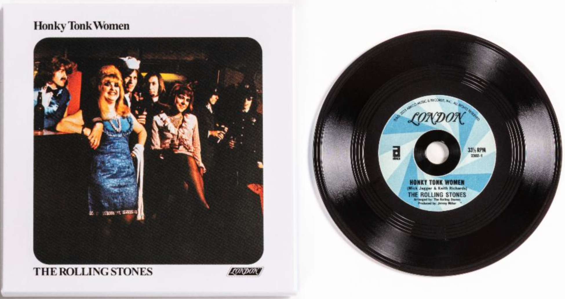 The Rolling Stones - 3" Honky Tonk Women 3-inch Single