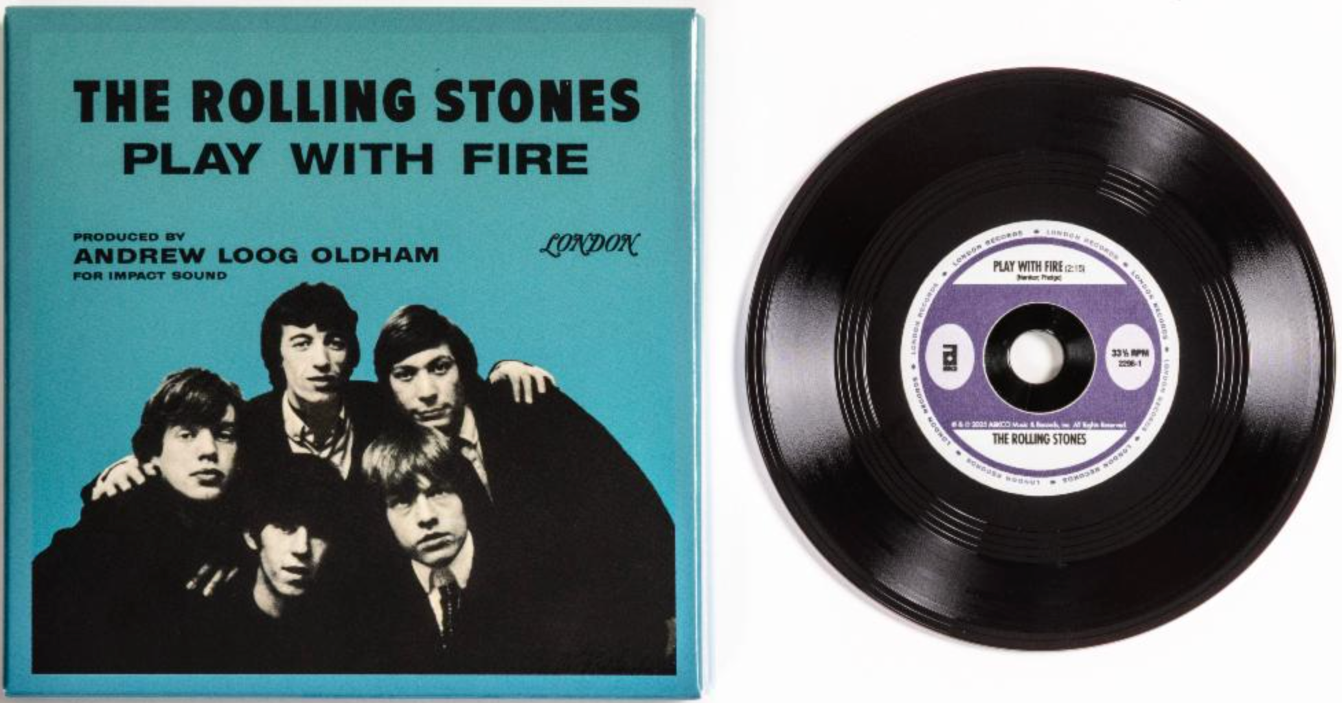 The Rolling Stones - 3" Play With Fire 3-inch Single