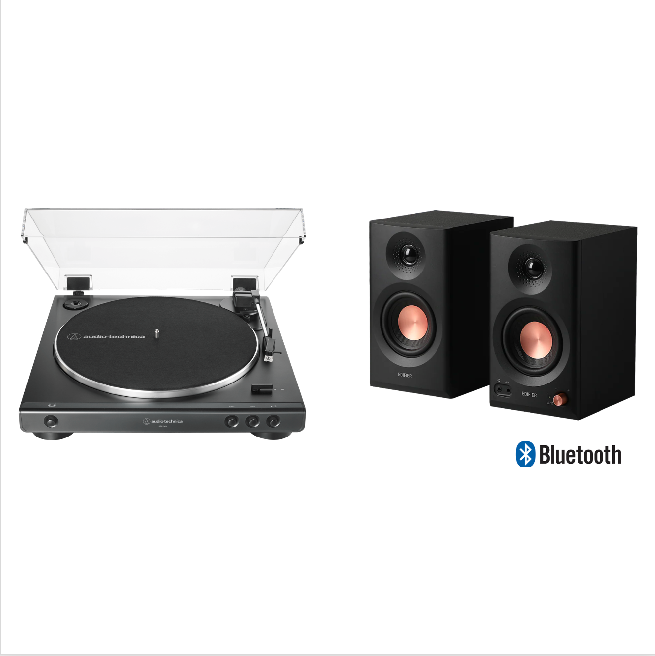 New - Audio Technica AT-LP60X Fully Automatic Belt-Drive Turntable
