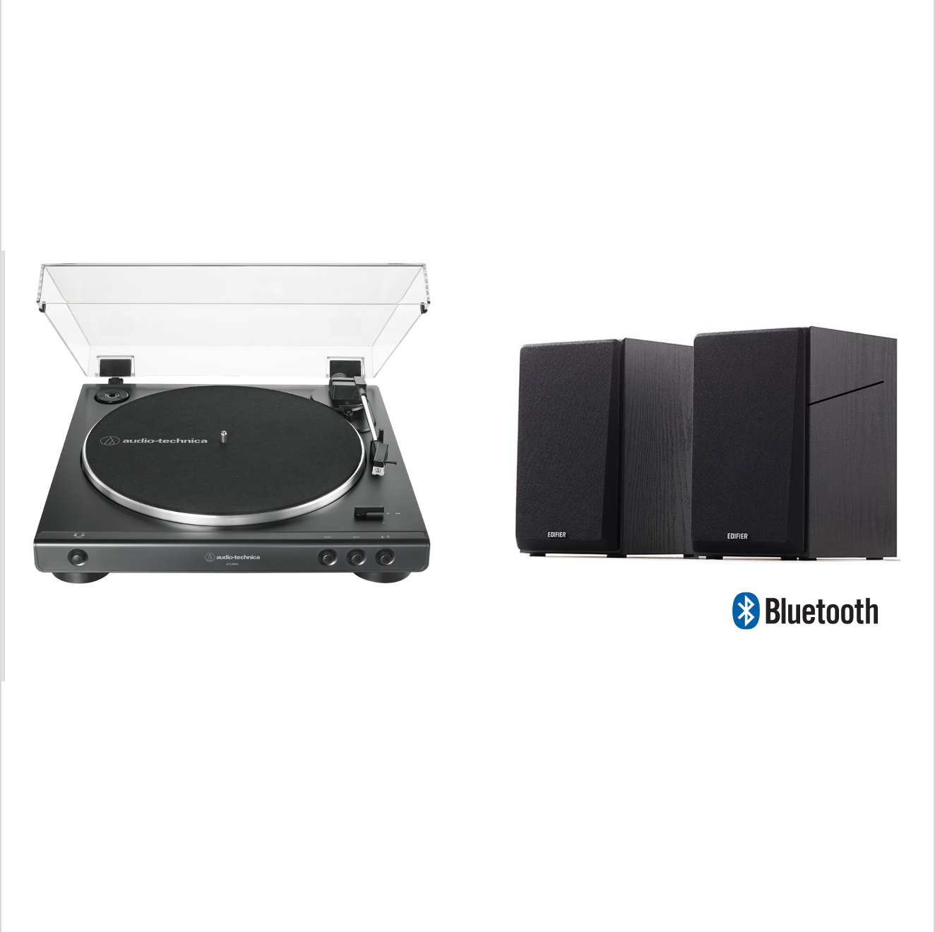 New - Audio Technica AT-LP60X Fully Automatic Belt-Drive Turntable