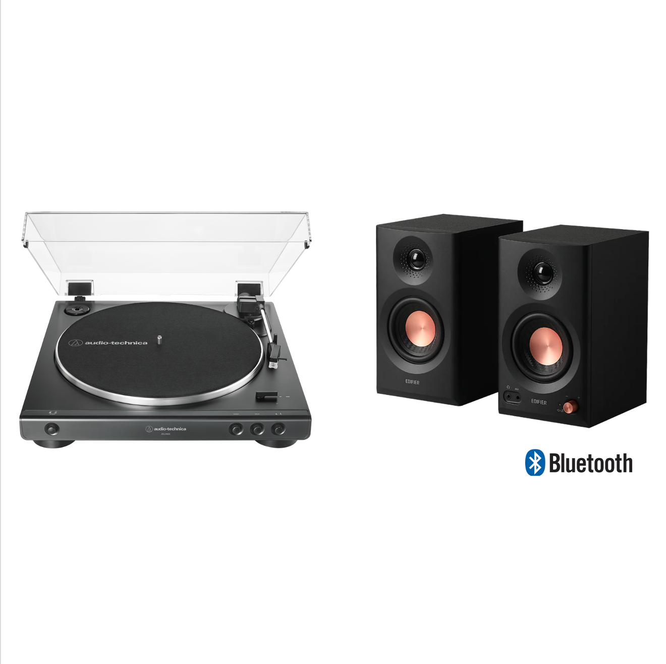 New - Audio Technica AT-LP60X Fully Automatic Belt-Drive Turntable