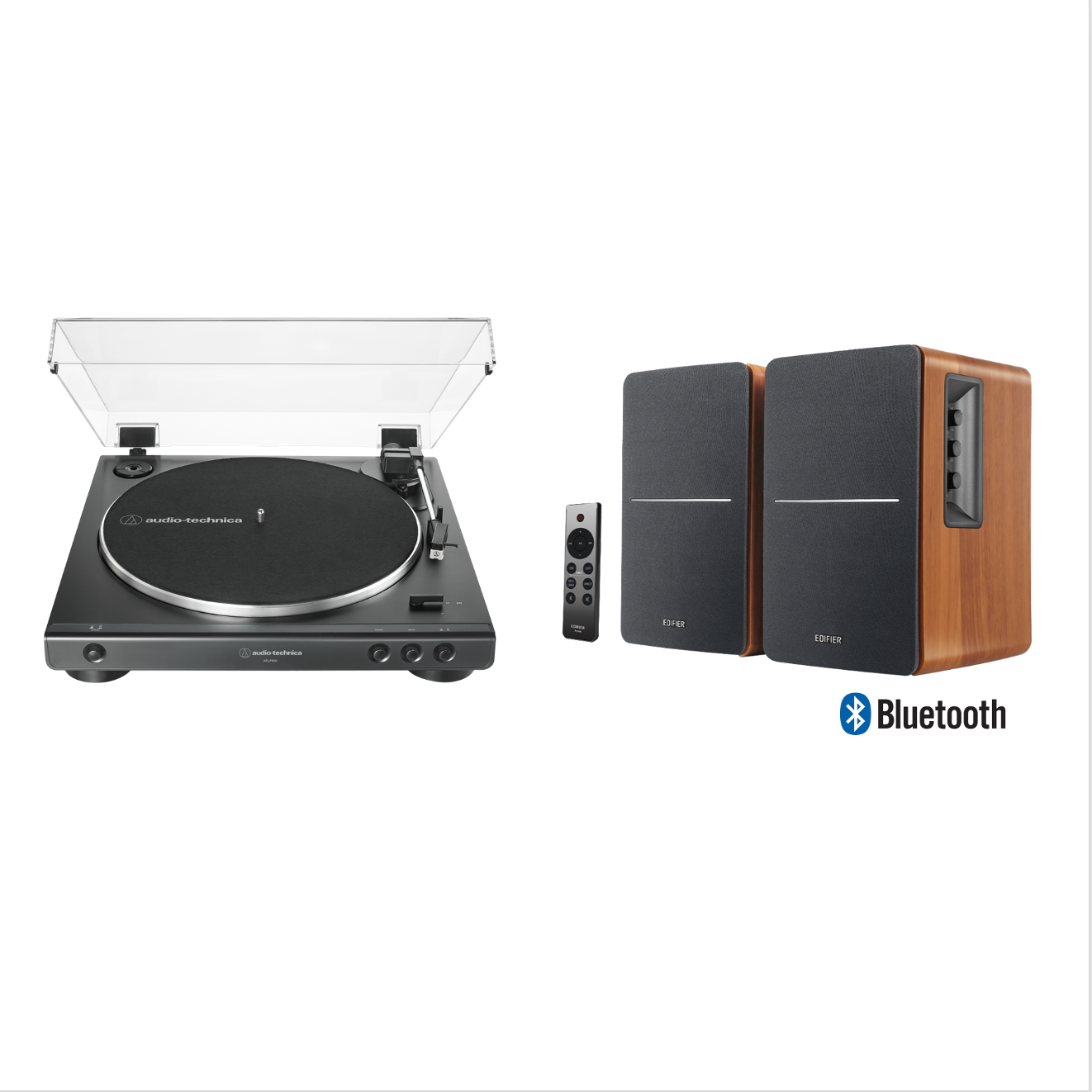 New - Audio Technica AT-LP60X Fully Automatic Belt-Drive Turntable