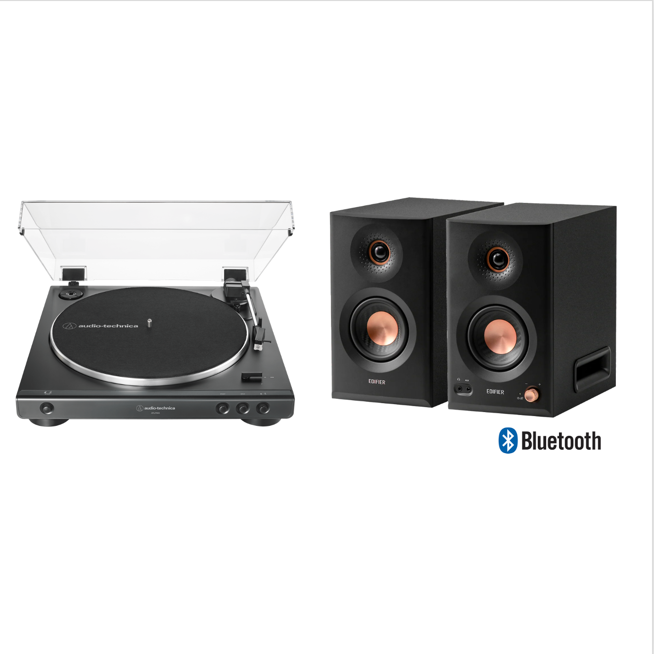 New - Audio Technica AT-LP60X Fully Automatic Belt-Drive Turntable