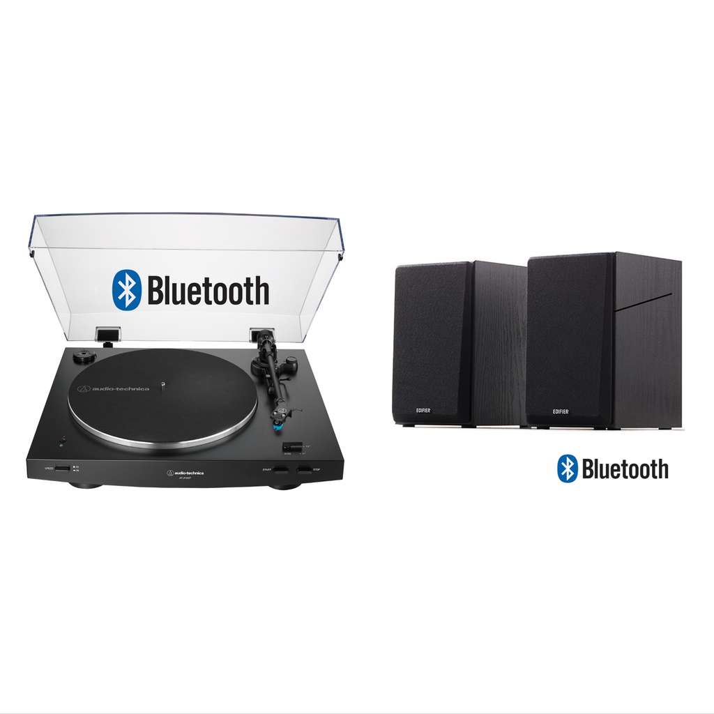 New - Audio Technica AT-LP3XBT-BK Fully Automatic Belt-Drive Turntable