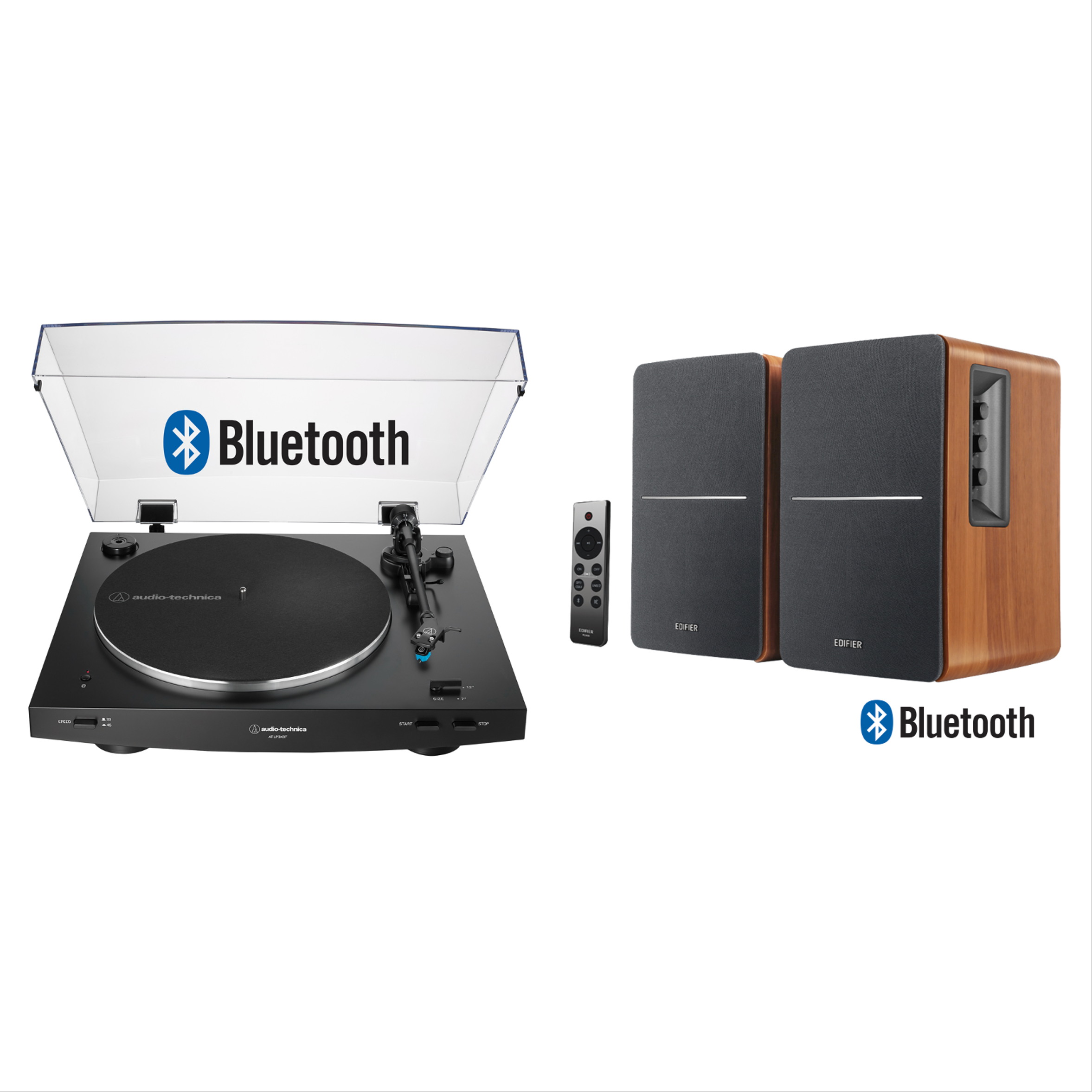 New - Audio Technica AT-LP3XBT Fully Automatic Belt-Drive Turntable