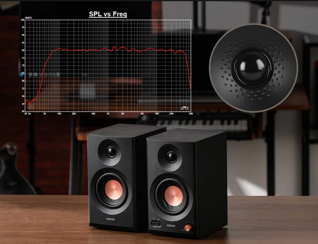 New - Edifier MR3 Black Powered Monitor Speaker with Bluetooth