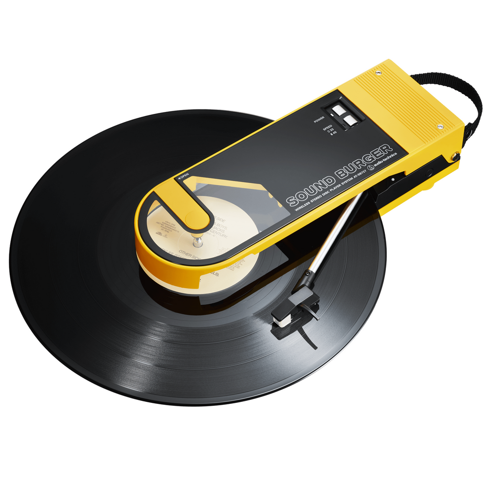 New - Audio Technica AT-SB727 Sound Burger - Portable Bluetooth Turntable
