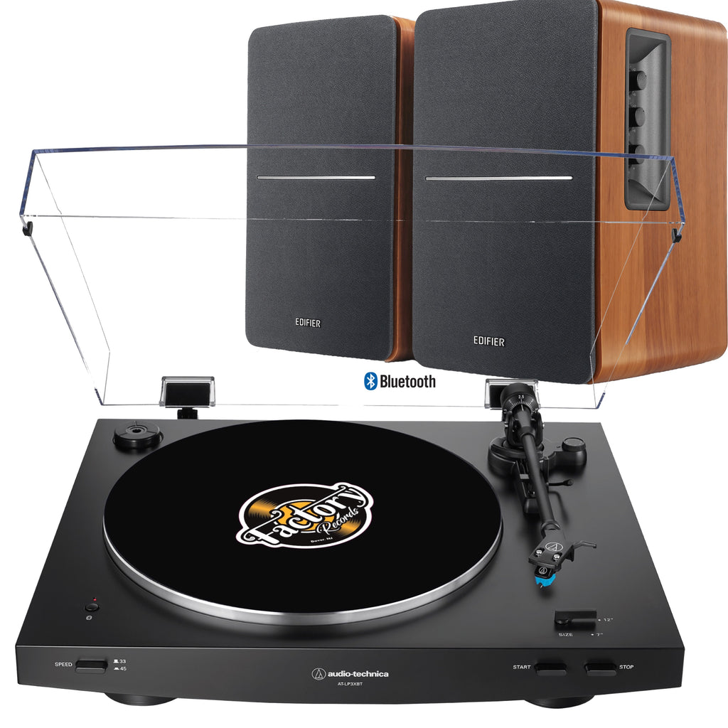 New - Audio Technica AT-LP3XBT-BK Fully Automatic Belt-Drive Turntable