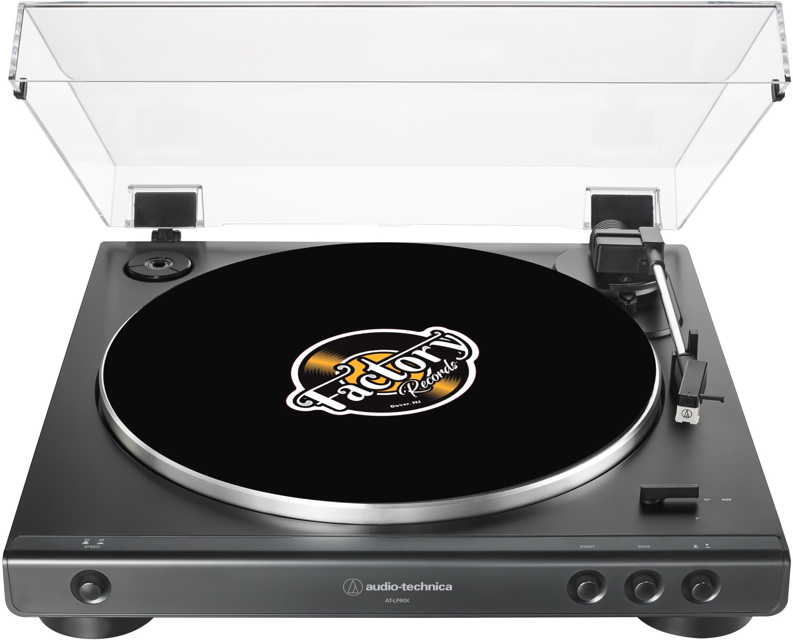 New - Audio Technica AT-LP60X Fully Automatic Belt-Drive Turntable