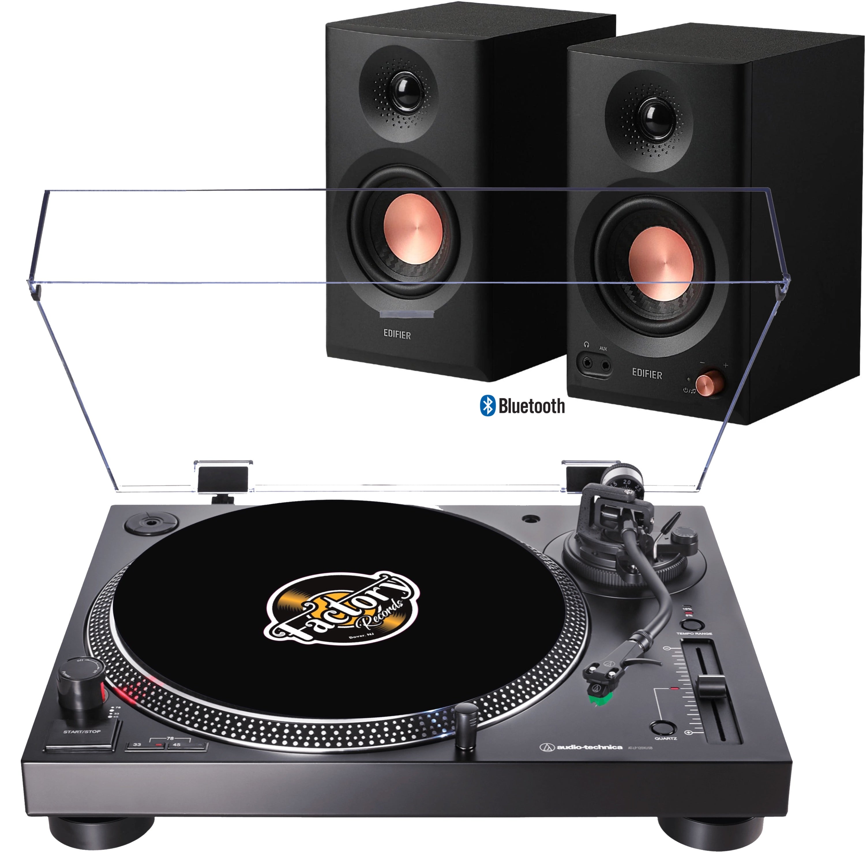New - Audio Technica AT-LP120XUSB Direct-Drive Turntable (Analog & USB)