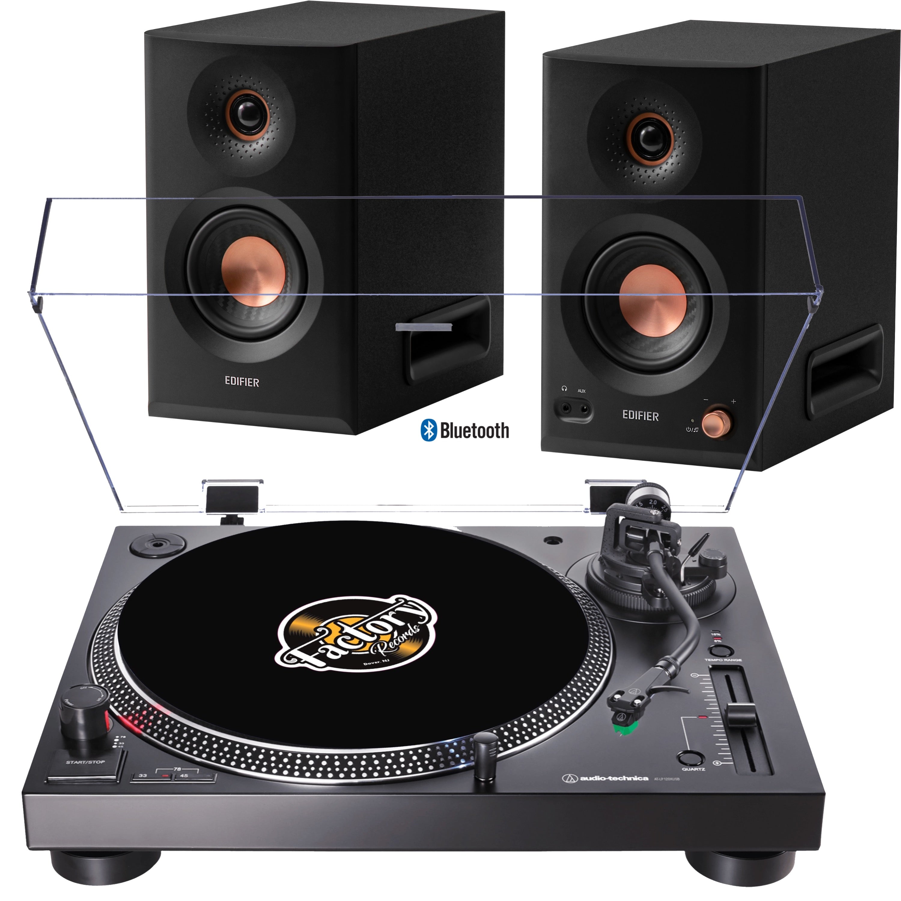 New - Audio Technica AT-LP120XUSB Direct-Drive Turntable (Analog & USB)