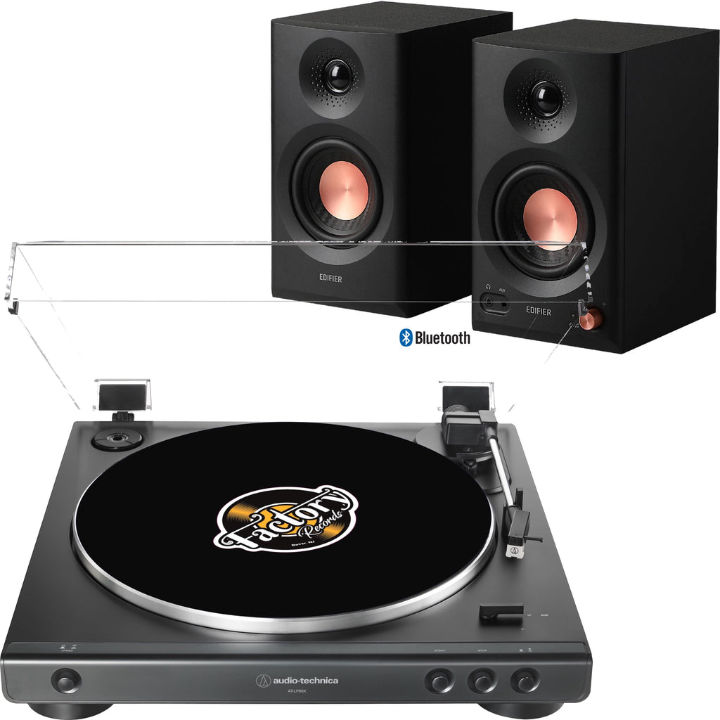 New - Audio Technica AT-LP60X Fully Automatic Belt-Drive Turntable