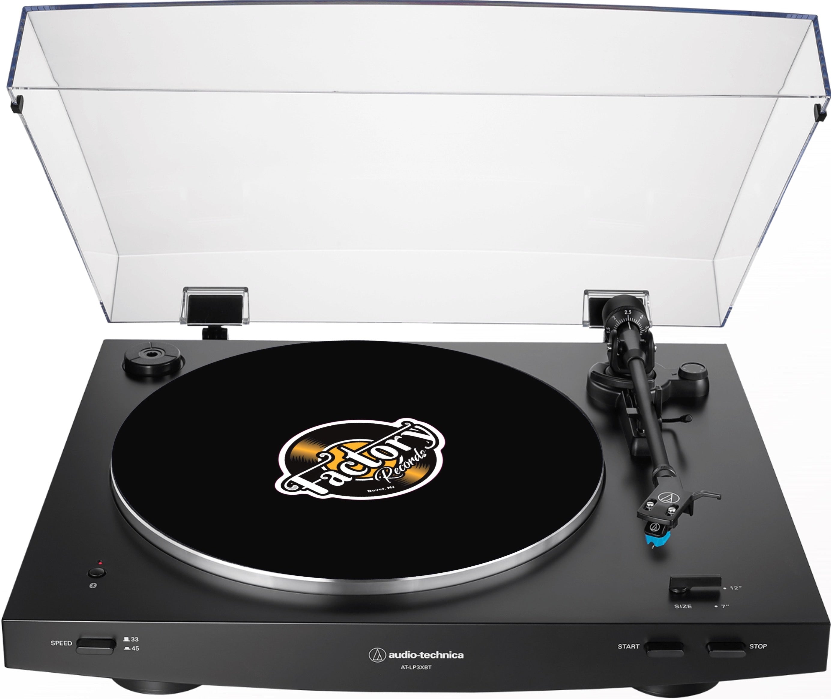 New - Audio Technica AT-LP3XBT-BK Fully Automatic Belt-Drive Turntable