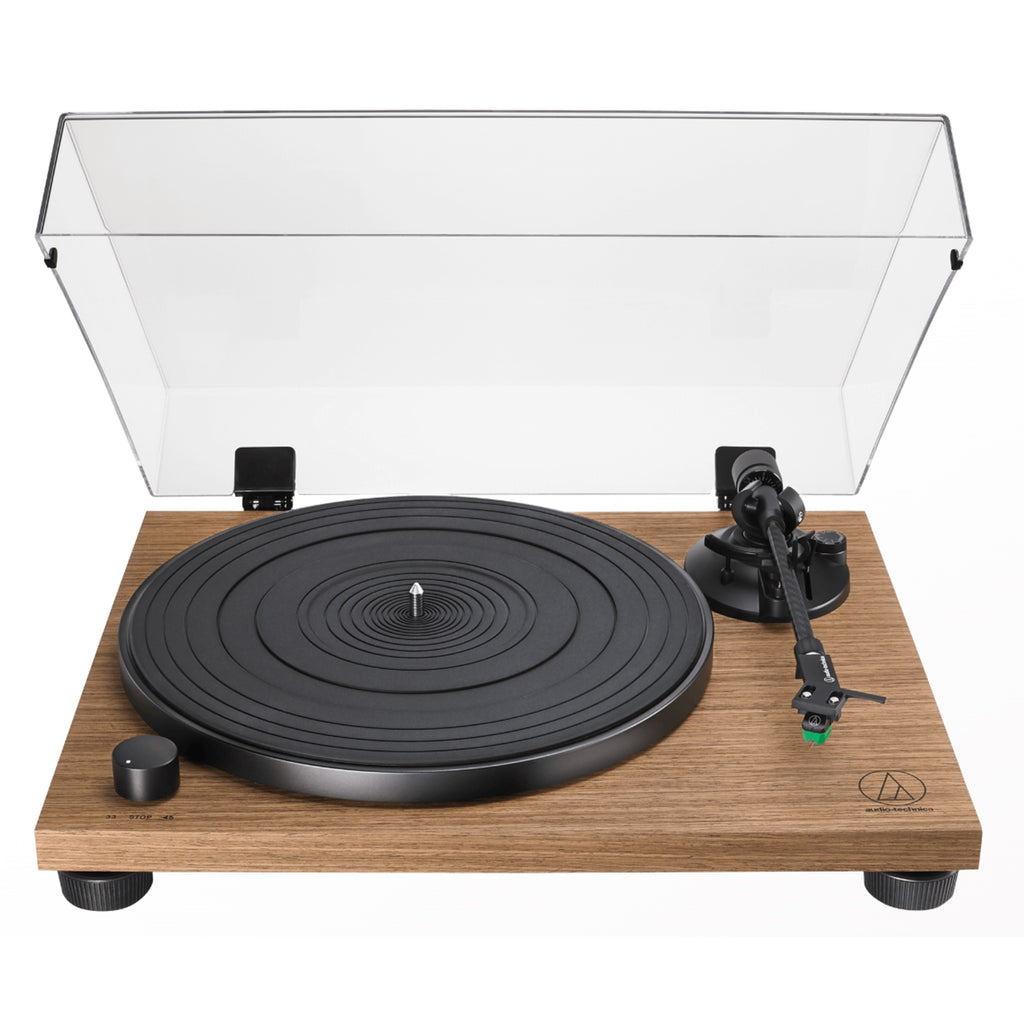 New - Audio Technica AT-LPW40WN Fully Manual Belt-Drive Turntable