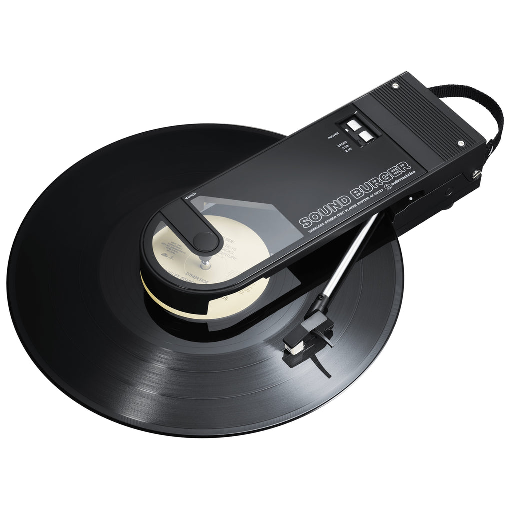 New - Audio Technica AT-SB727 Sound Burger - Portable Bluetooth Turntable
